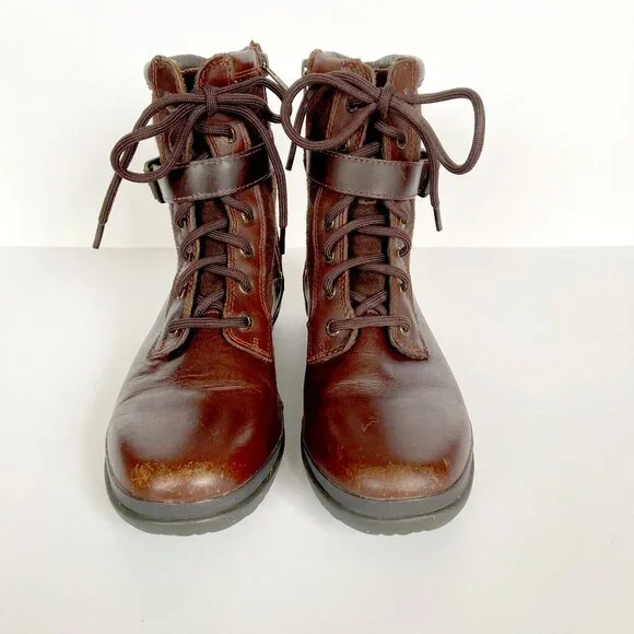 UGG Kesey Boots Chestnut Brown size 7.5 - Picture 2 of 15